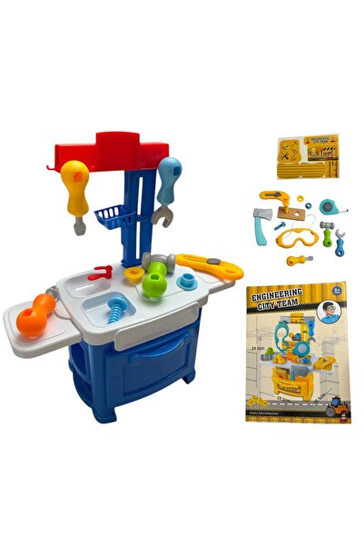 ADIRI SHOP Set interactiv de lucru cu unelte – Jucărie Inginer, joc educativ ...