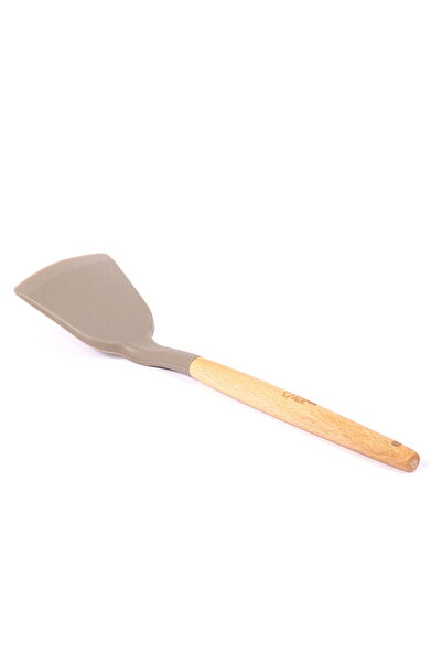KITCHEN PLUS Wooden Silicone Cooking Spoon