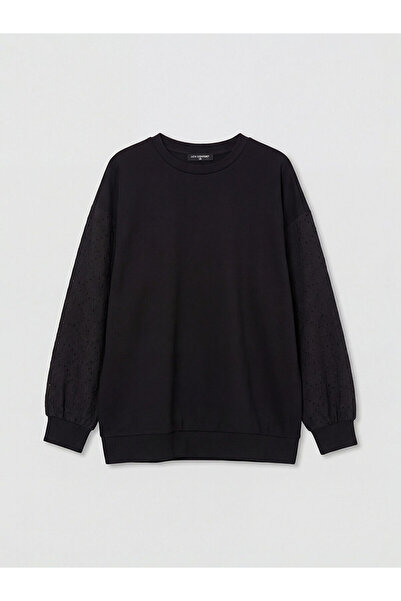 LC Waikiki Hanorac de damă Özmarka, nou sezon, cu guler tip crewneck și detal...