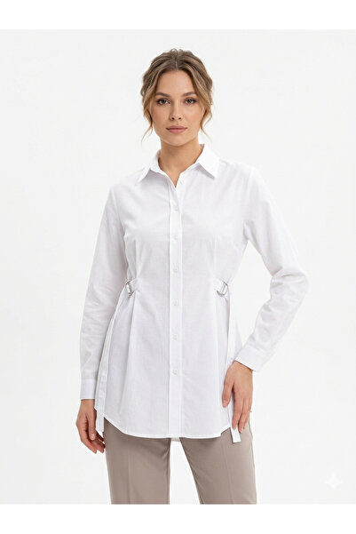 vatanseverbutik Women's Accessory-Detail Shirt Tunic