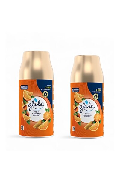 Glade Set 2 X Odorizant camera Automatic Spray Fresh Mandarin Dream