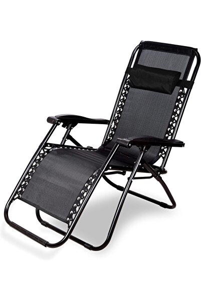 BUNCA 🎖️كرسي استرخاء قابل للطي شازلونج للرحلات والتخييم والمسبح ستانلس ستيل ...