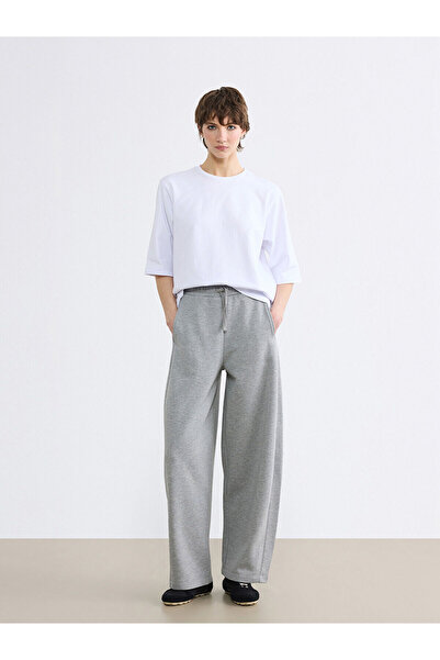 LC Waikiki Γυναικεία χοντρά αθλητικά παντελόνια με ελαστική μέση, ολοκαίνουργ...