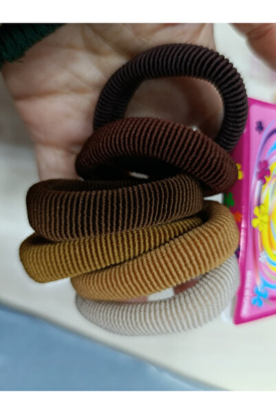 NOT GUILTY Набір з 6 великих товстих гумок для волосся