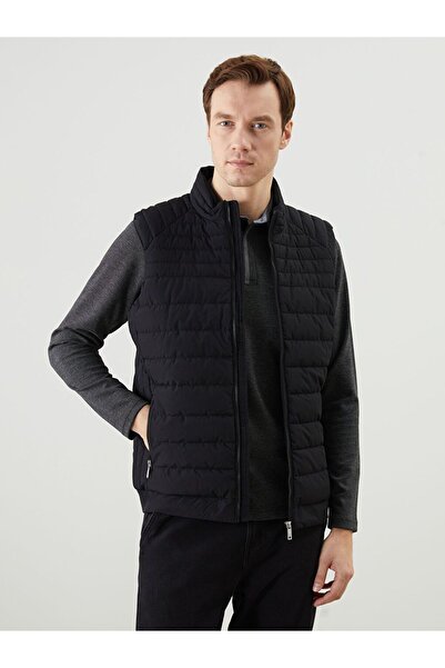 LC Waikiki Standard Mold Stand Collar Men's Puffer Vest