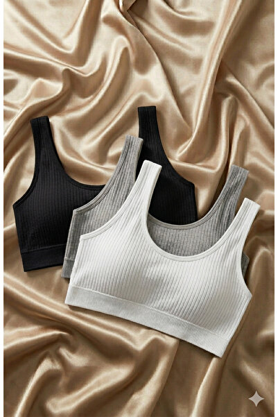 Gold Night قميص داخلي نسائي من القطن السميك بأشرطة سميكة ووسادات قابلة للإزال...