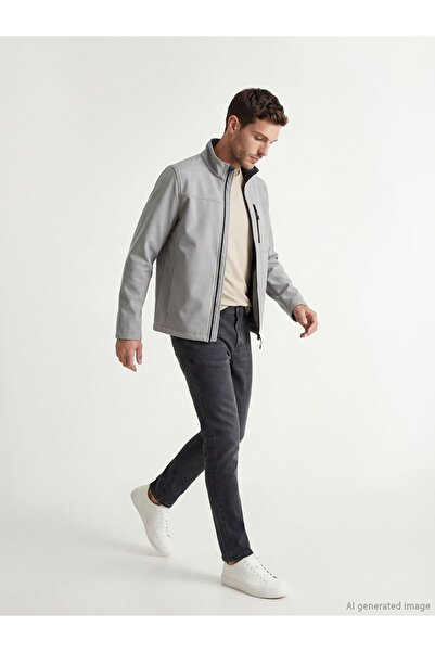 LC Waikiki Standard Fit Stand Collar Men's Coat