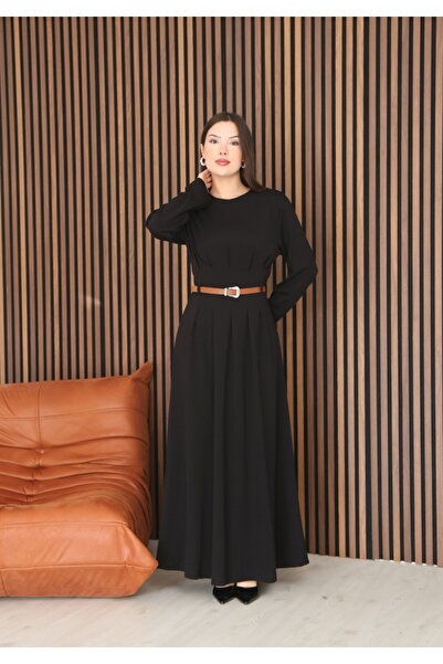 MODAELA Φόρεμα Τεσεττούρ με ζώνη στη μέση