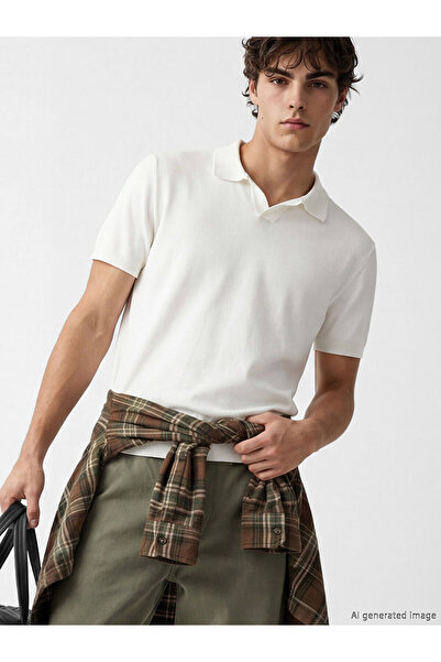 LC Waikiki Vizyon New Season Polo Neck Men's Knitwear Sweater