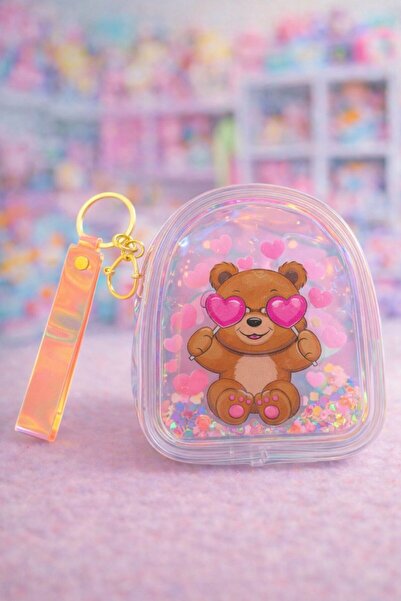 EMKSHOP Poșetă mini pufoasă și drăguță (10,5 CM * 8,5 CM)