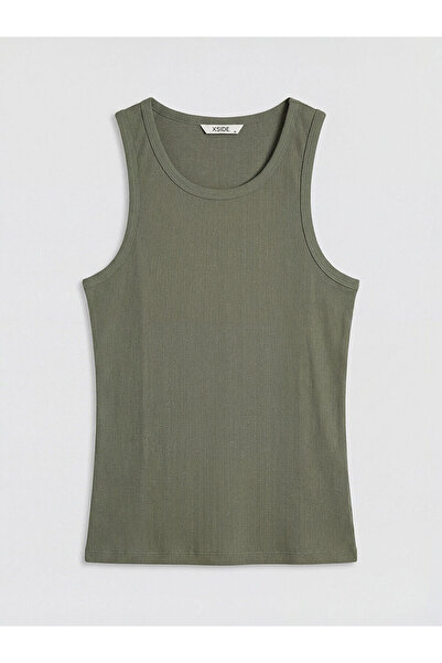 LC Waikiki Tricou fără mâneci pentru bărbați Özmarka New Season cu decolteu î...