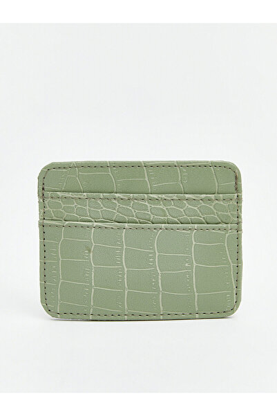 LC Waikiki Portofel pentru femei Özmarka, cu model crocodil, pentru carduri, ...