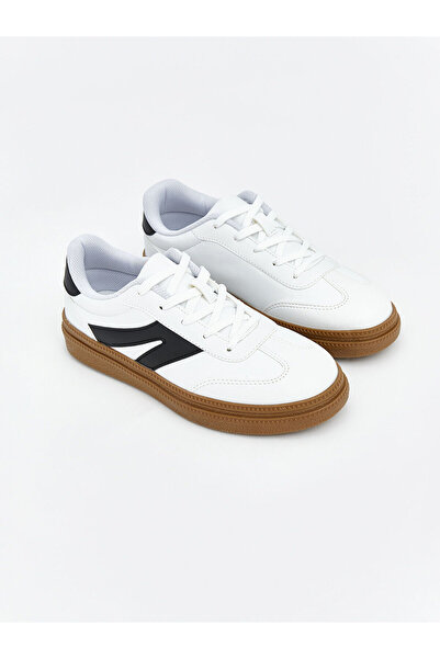 LC Waikiki Vizyon New Season Lace-Up Contrast Sole Women's Sneaker