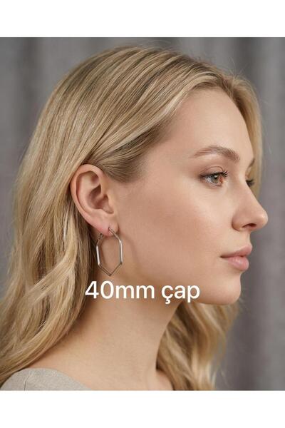 Mutenaura 316L Stainless Steel Hoop Earrings (30-35-45-70 mm)