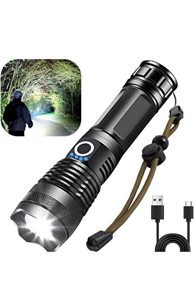 Other Aluminum Alloy Led Flashlight - Waterproof and Shock-Resistant with Zoo...