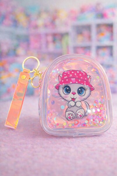 EMKSHOP Poșetă mini pufoasă și drăguță (10,5 CM * 8,5 CM)