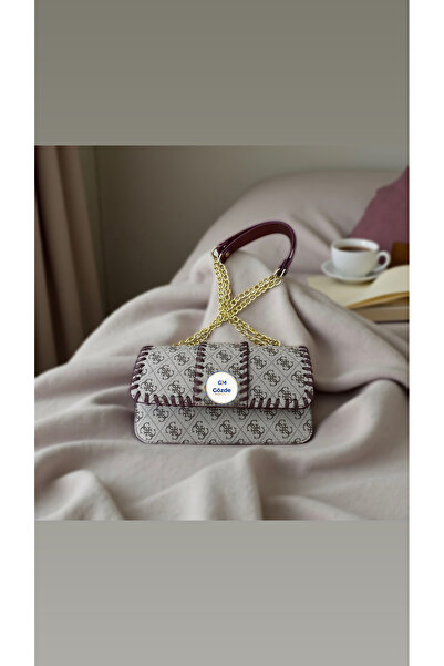 Gözde Mağazacılık Stylish Looking Women's Shoulder Bag with Knitted Detail