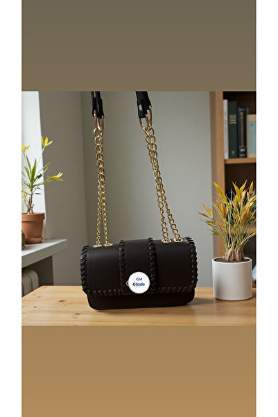 Gözde Mağazacılık Stylish Looking Women's Shoulder Bag with Knitted Detail