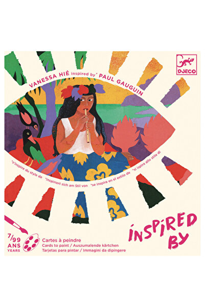 djeco Atelier de pictură postimpresionistă inspirat de Paul Gauguin