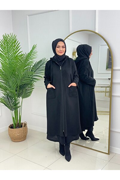 Valens Butik Deva Kapüşonlu Kaşe Kaban