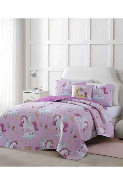 OVERSLEEP Single Summer Bedspread 4 Pieces - BEDSPREAD 05