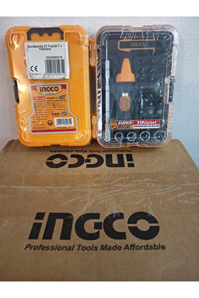 Ingco Screwdriver 31 Functions T + Tubular