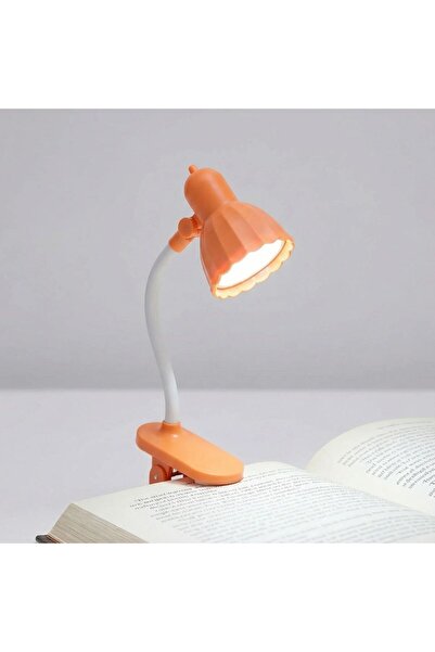 BONOVE Klipsli Kitap Ayracı Lale model Kitap Okuma Lambası LED Sayfa Işığı Ge...