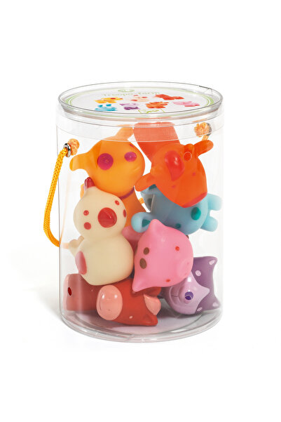 djeco Animale din silicon Troopo Farm