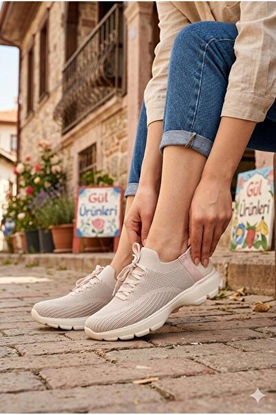 Pepita B042 Comfortable Flexible Laceless Daily Walking Women's Sports Shoes