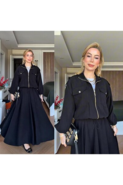 GK Tencel Fabric Skirt Suit