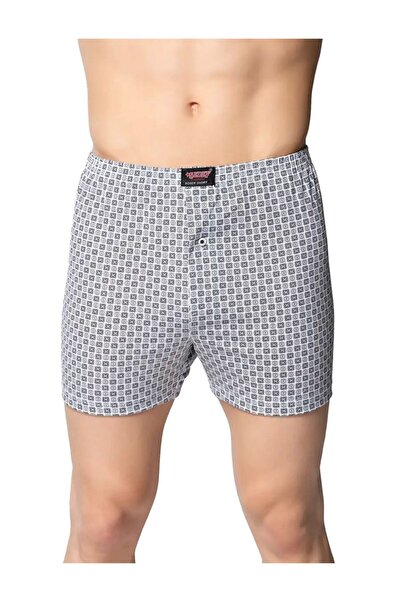 Sedef 10-Pack Men's Comfortable Cut Boxers Mixed Pattern - 1012