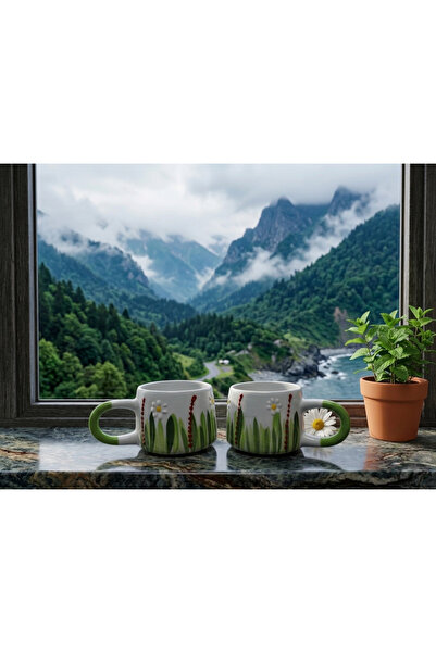 Fincan Seramik Kahve & Çay takımı ( 2 kişilik)