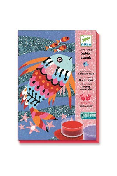 djeco Nisip colorat Pesti stralucitori
