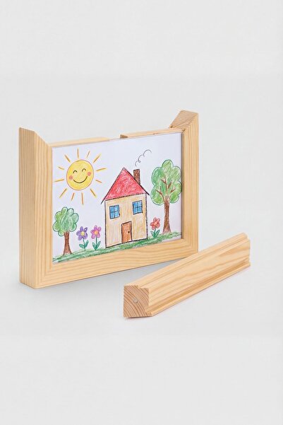pufien Children's Artwork Frame, with Picture Storage Compartments, Magnetic ...