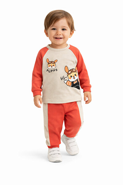 Melodikids Boy's Seasonal Top and Bottom Set