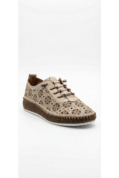 Ustalar Ayakkabı Çanta حذاء نسائي من الجلد الأصلي من مينك 00549.2267