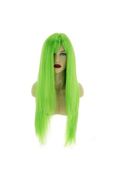 Generic Brand Green Long Wig Hair