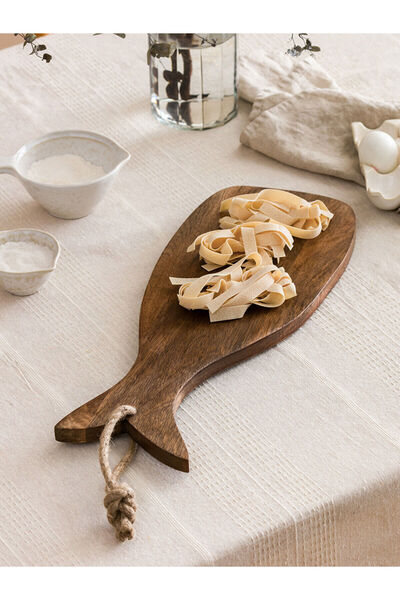 LC Waikiki Peak New Season Decorative Wooden Presentation Plate 46 cm