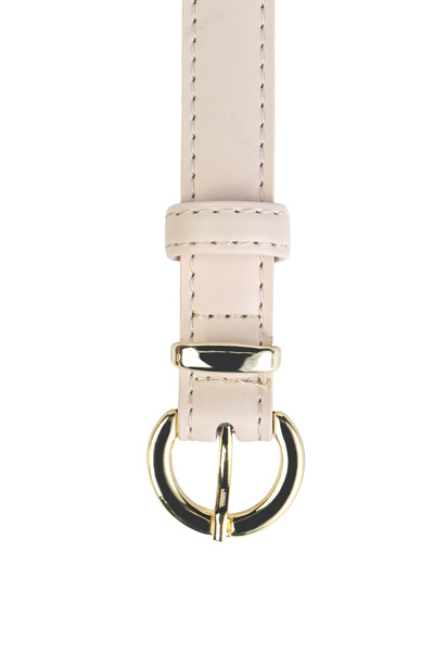 marisha Women's Thin Gold Buckle Basic Belt - Classic Pants Skirt Jacket Belt