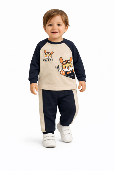 Melodikids Boy's Seasonal Top and Bottom Set