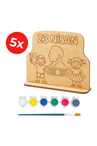 KİDOSE 23 Nisan Özel Ahşap Boyama Aktivite – Toplu Etkinlik