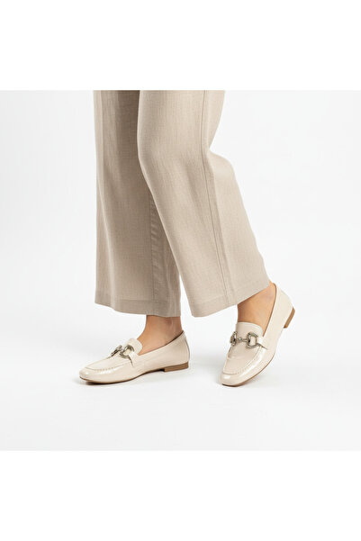 SOFT Noir Kırşık Detailed Comfortable Stylish Daily Orthopedic Ballerinas