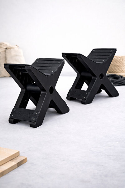 MB PLAS Plastik Tabure | Dayanıklı, Hafif, Taşınabilir Kamp, Balkon ve Bahçe ...