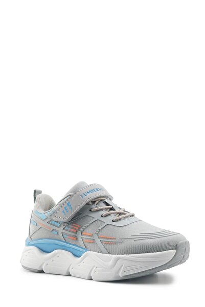 lumberjack 101943539 حذاء كارلسن جيه آر الرياضي باللون الرمادي للأولاد