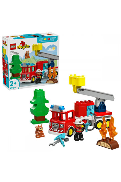 LEGO Πυροσβεστικό όχημα με λάστιχο και πυροσβέστη