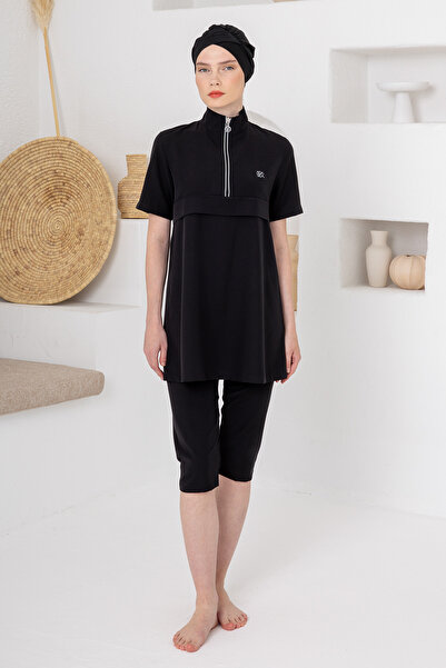 Adasea Dessi Yari Kapali Tesettür Mayo