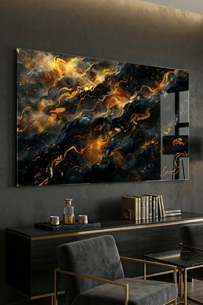 Ahsen resim çerçeve Tablou din sticlă rezistentă la spargere 5mm (grosime) - ...