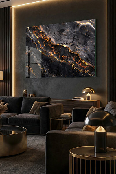 Ahsen resim çerçeve Άθραυστο Γυάλινο Τραπέζι 5mm (Παχύ) - Διακόσμηση Τοίχου γ...