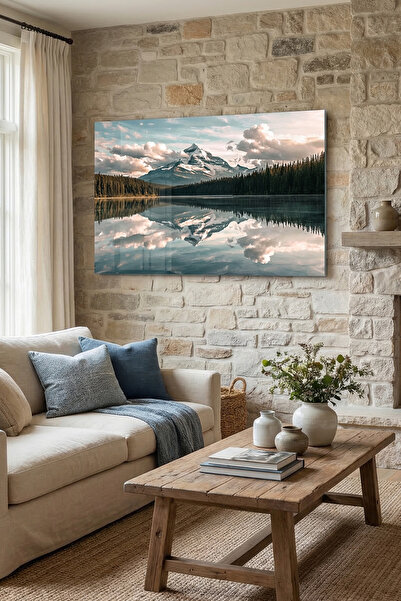 Ahsen resim çerçeve Tablou din sticlă rezistentă la spargere 5mm (grosime) - ...