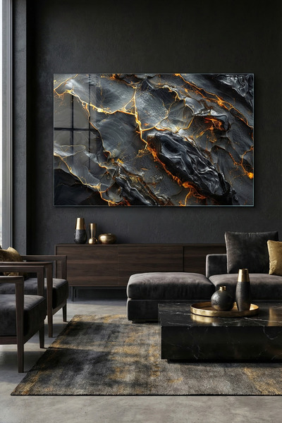 Ahsen resim çerçeve Unbreakable Glass Painting 5mm (Thick) - Home Workplace W...